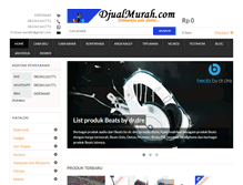 Tablet Screenshot of djualmurah.com